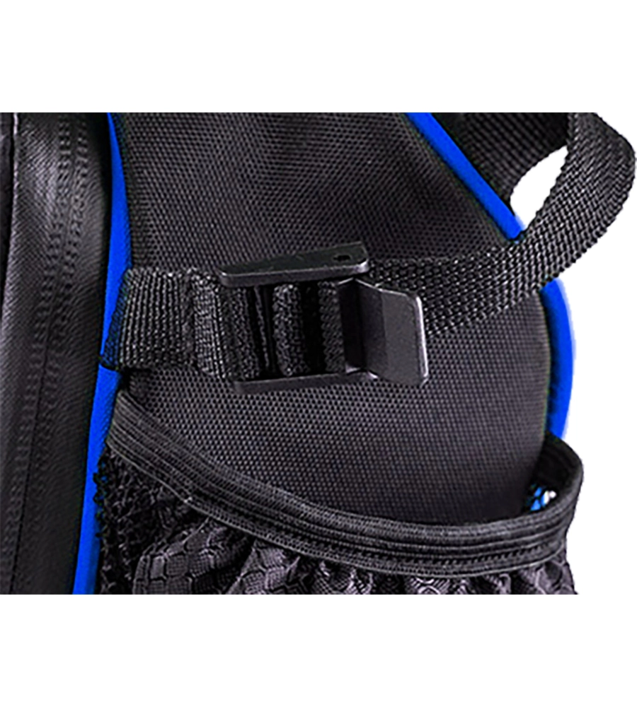 Borsa da sella per bicicletta sparco in nylon, 26x8,8x7 cm